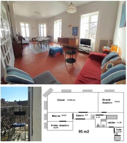 Les 7 Balcons, 100m De La Comédie, Central, Parking, Spacieux, Lumineux, Appt Xix° * Montpellier